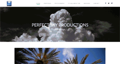 Desktop Screenshot of perfectskyproductions.com